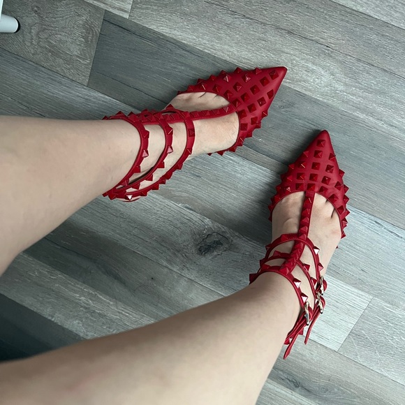 Valentino rogue rockstud slingback heels - Picture 8 of 8